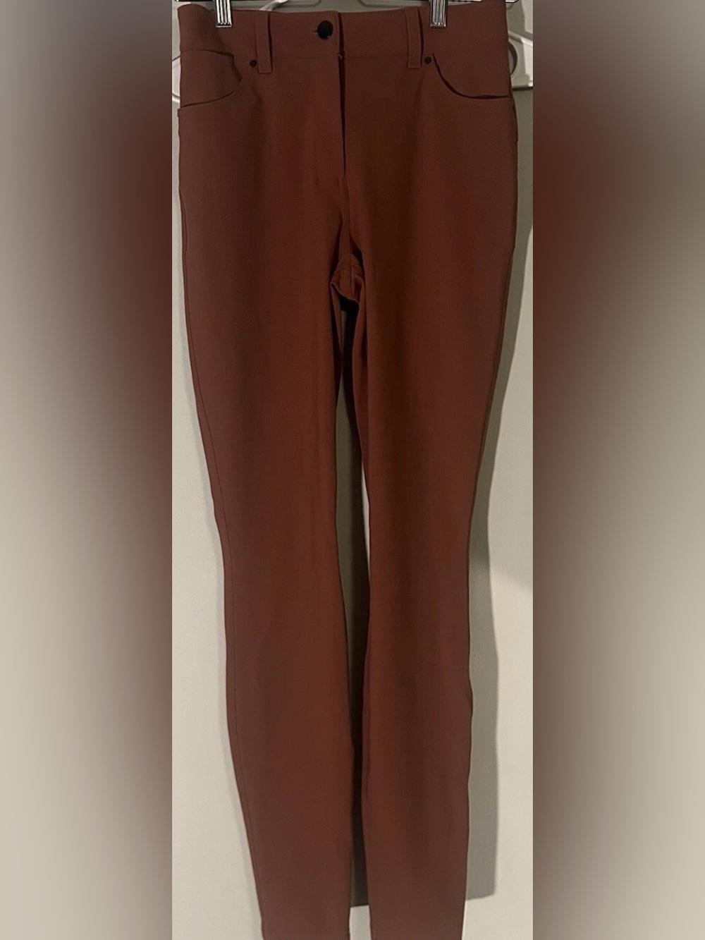 NWT Lululemon size 27 city sleek slim fit high rise pants ancient copper ancp - Picture 4 of 6